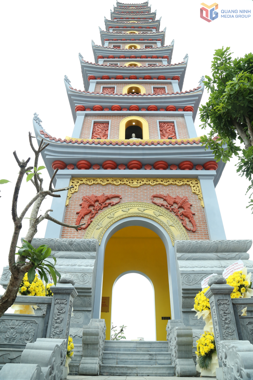 Công trình Bảo tháp Chùa Xã Tắc.