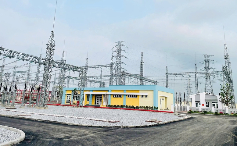 Đóng điện dự án tăng cường bảo đảm điện cho tỉnh Thái Bình- Ảnh 1.