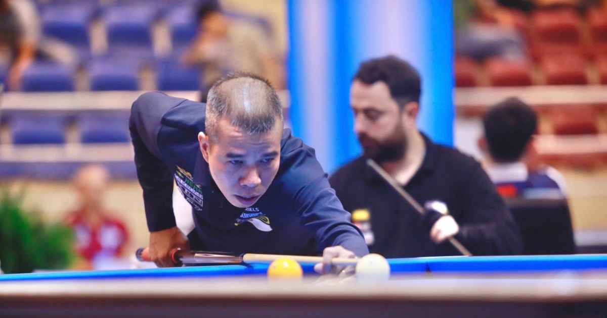 Tran Quyet Chien finished third at the 2025 Ho Chi Minh City Billiards World Cup