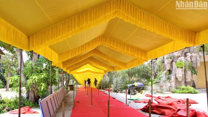 Da Nang: Quan The Am Pagoda is ready to receive Buddha's relics photo 3