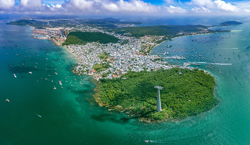 Un rincón de la ciudad. Phu Quoc, provincia de Kien Giang. Fuente: KITRA