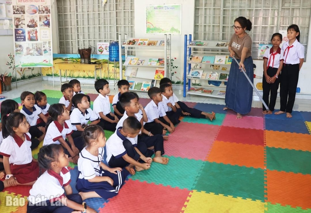 École primaire Vo Thi Sau, district de Cu Mgar