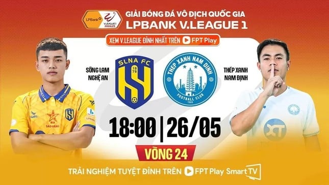 Song Lam Nghe An vs. Nam Dinh Blue Steel – Vorhersage, 18:00 Uhr 26. Mai: Der König wartet auf seine Krönung Foto 1