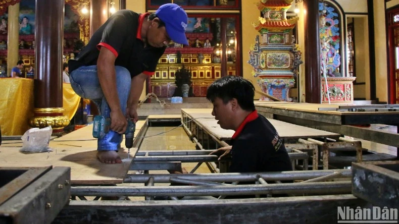 Da Nang: Quan The Am Pagoda is ready to receive Buddha's relics photo 2