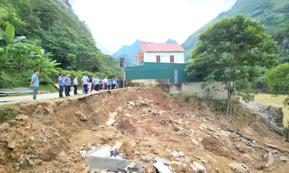 More than 300 locations at high risk of landslides and flash floods - Cao Bang Electronic Newspaper