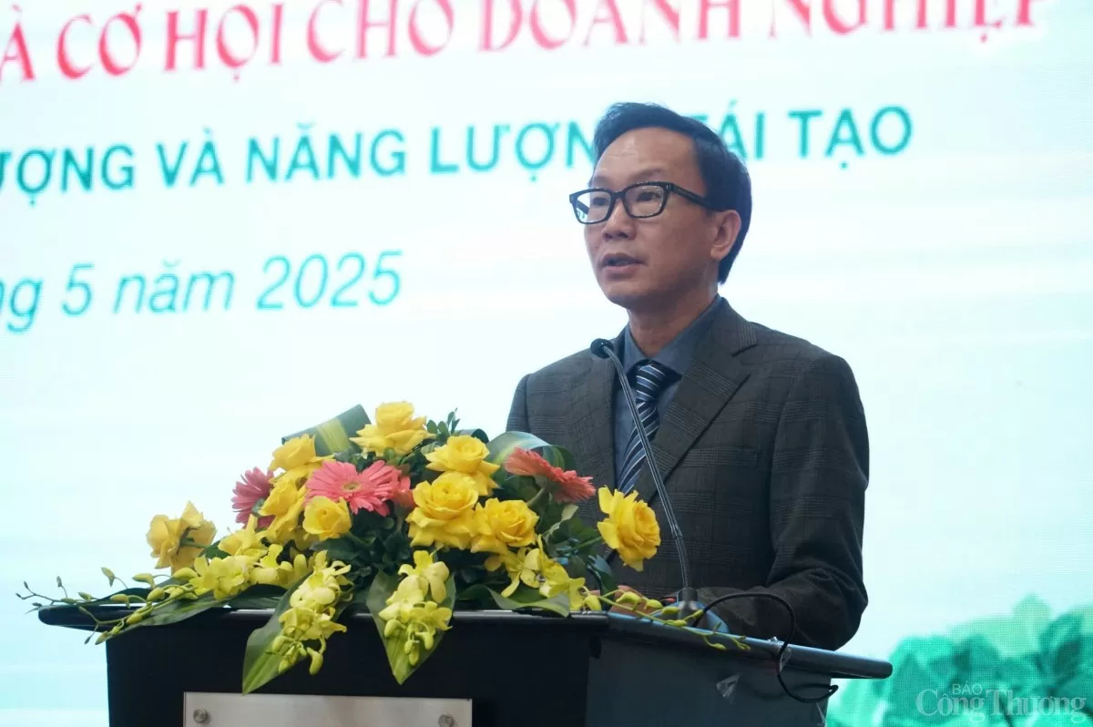 Ông Nguyễn Tiến Quang, Giám đốc VCCI miền Trung-Tây Nguyên