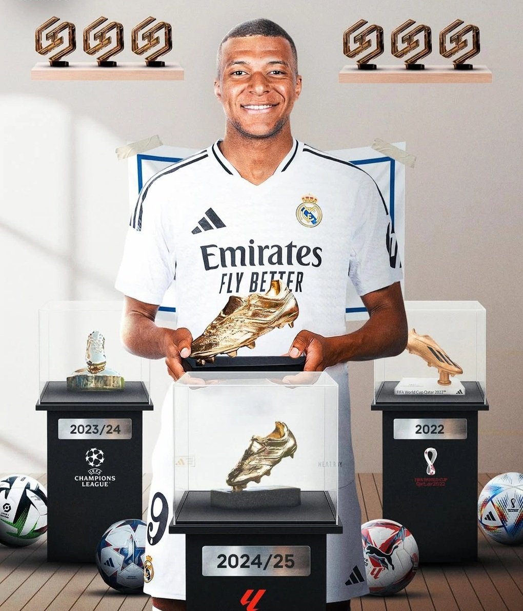 Mbappe đoạt Chiếc giày vàng, tái hiện thành tích của Ronaldo và Messi - 2