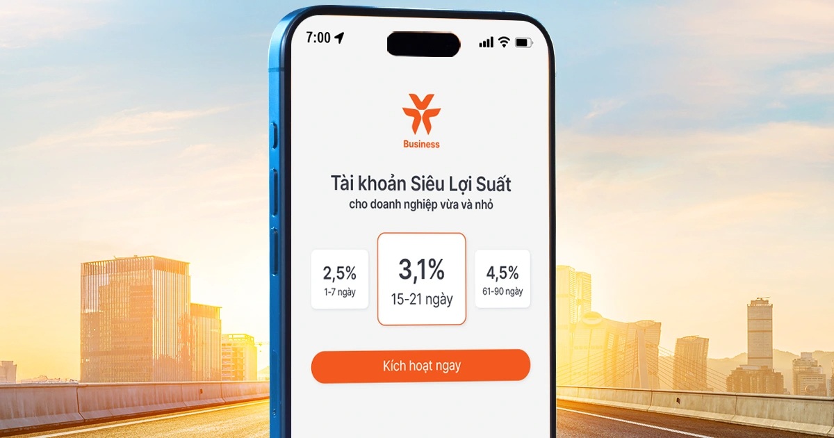 VIB ra mắt tài khoản Siêu lợi suất dành cho doanh nghiệp với lợi suất đến 4,5%/năm