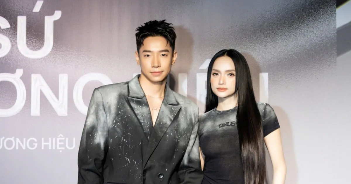 Miss Huong Giang colabora con el modelo Phu Cuong en un proyecto de moda