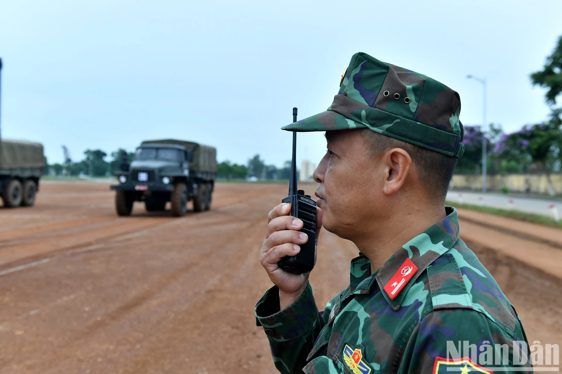 [Ảnh] Tập huấn, huấn luyện lái xe trong Lễ kỷ niệm 80 năm Cách mạng Tháng Tám và Quốc khánh 2/9 ảnh 7