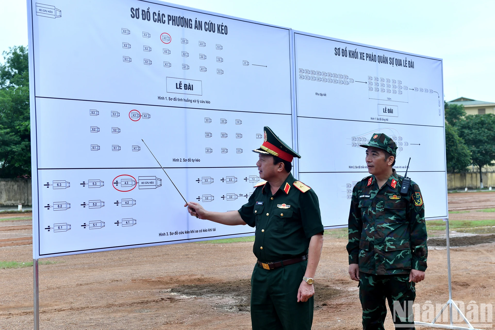 [Ảnh] Tập huấn, huấn luyện lái xe trong Lễ kỷ niệm 80 năm Cách mạng Tháng Tám và Quốc khánh 2/9 ảnh 5