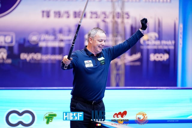 Billiards: Dick Jaspers vô địch thuyết phục tại World Cup TP.HCM 2025- Ảnh 1.
