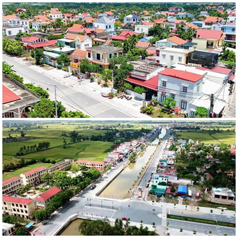 2 huyện của TP Hải Phòng đạt chuẩn nông thôn mới nâng cao - Ảnh 1.