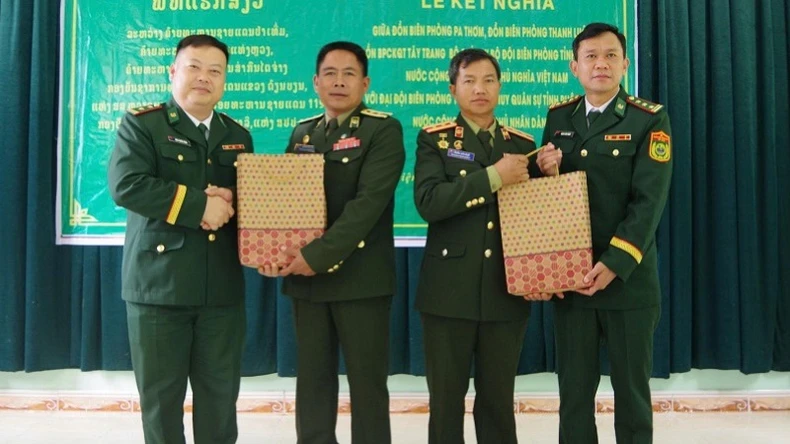 กองรักษาชายแดนเดียนเบียน-พงสาลี เสริมความร่วมมือในการปฏิบัติภารกิจชายแดน ภาพที่ 1