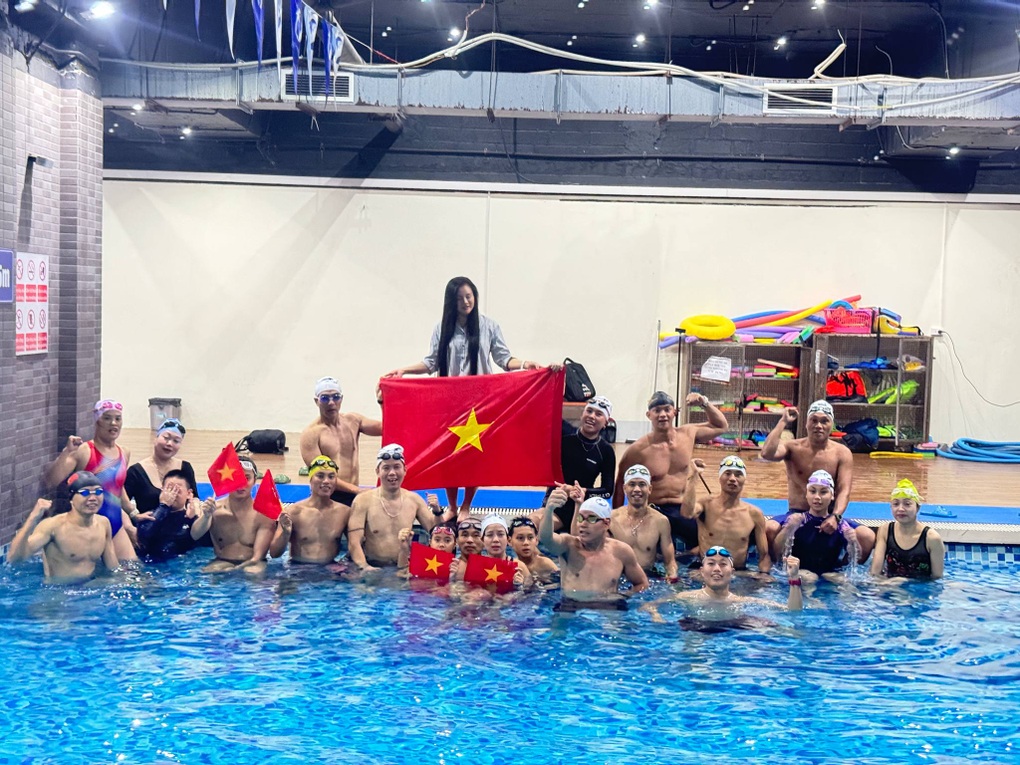 Vận động viên xinh đẹp muốn lập kỳ tích ở Aqua Warriors Quảng Bình 2025 - 3