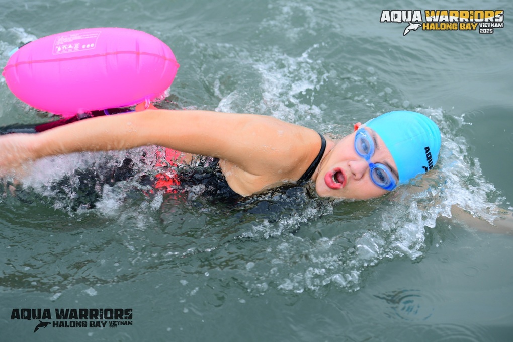 Vận động viên xinh đẹp muốn lập kỳ tích ở Aqua Warriors Quảng Bình 2025 - 2