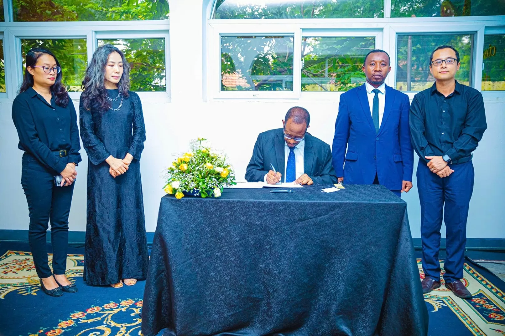'El Secretario Permanente Adjunto del Ministerio de Asuntos Exteriores y Cooperación de África Oriental de Tanzania, Said Mussa