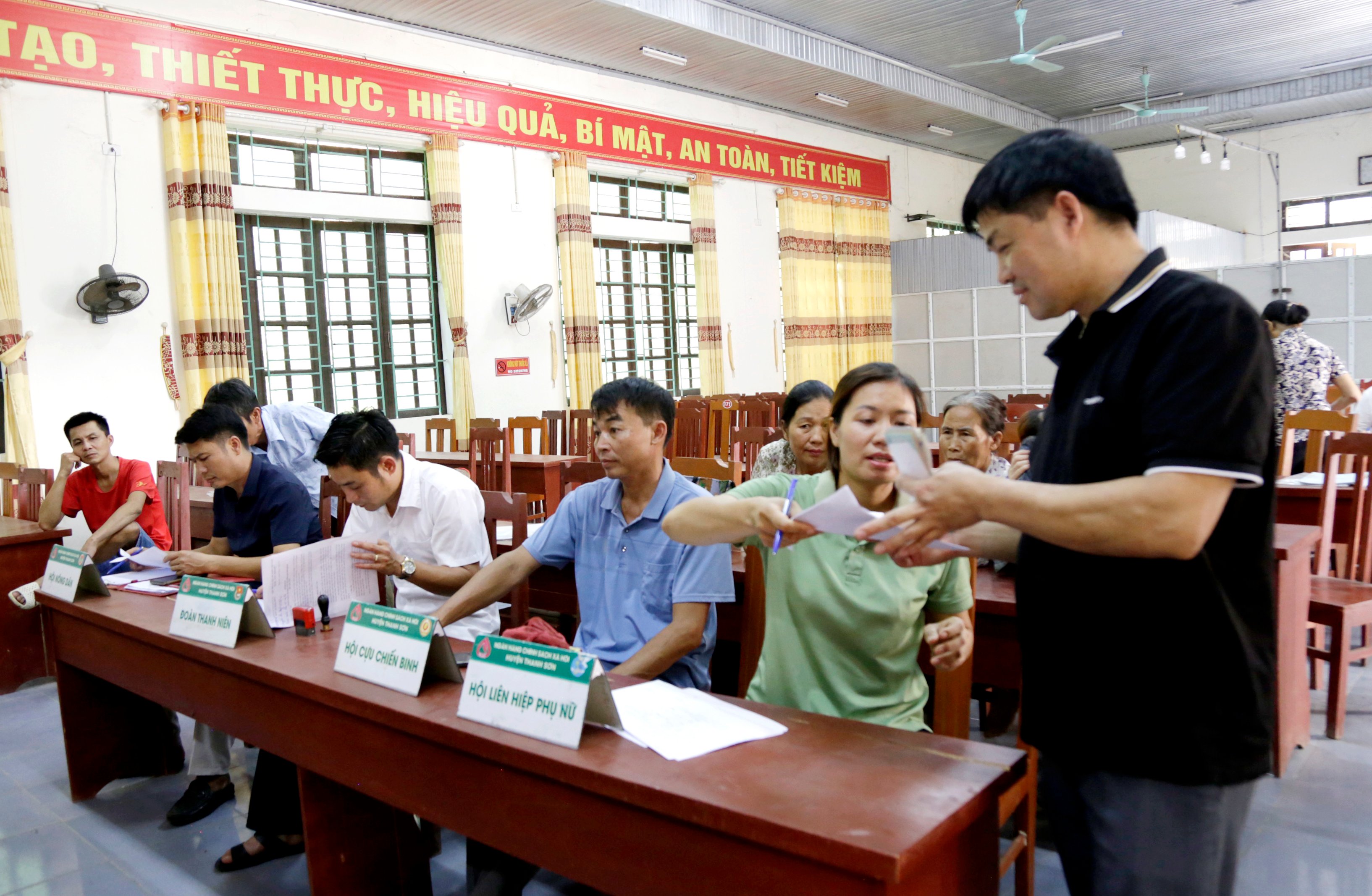 Over 11,400 poor households and policy beneficiaries received loans.