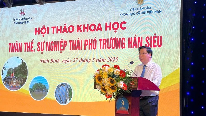 Dấu ấn văn hóa, lịch sử Thái phó Trương Hán Siêu trên vùng đất Ninh Bình ảnh 1