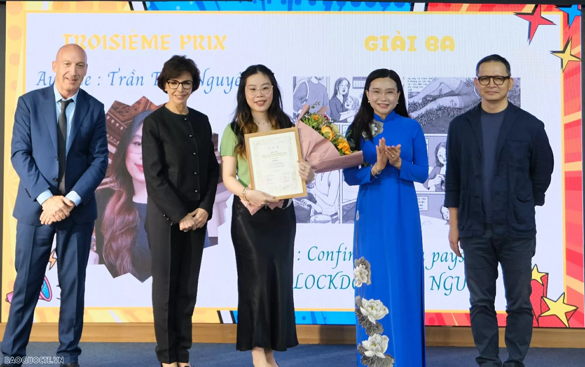 Trao giải truyện tranh Việt Pháp
