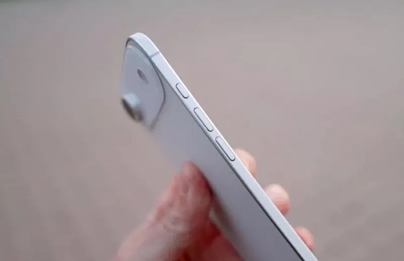Hình ảnh bản dựng cho thấy thiết kế siêu mỏng của iPhone 17 Air