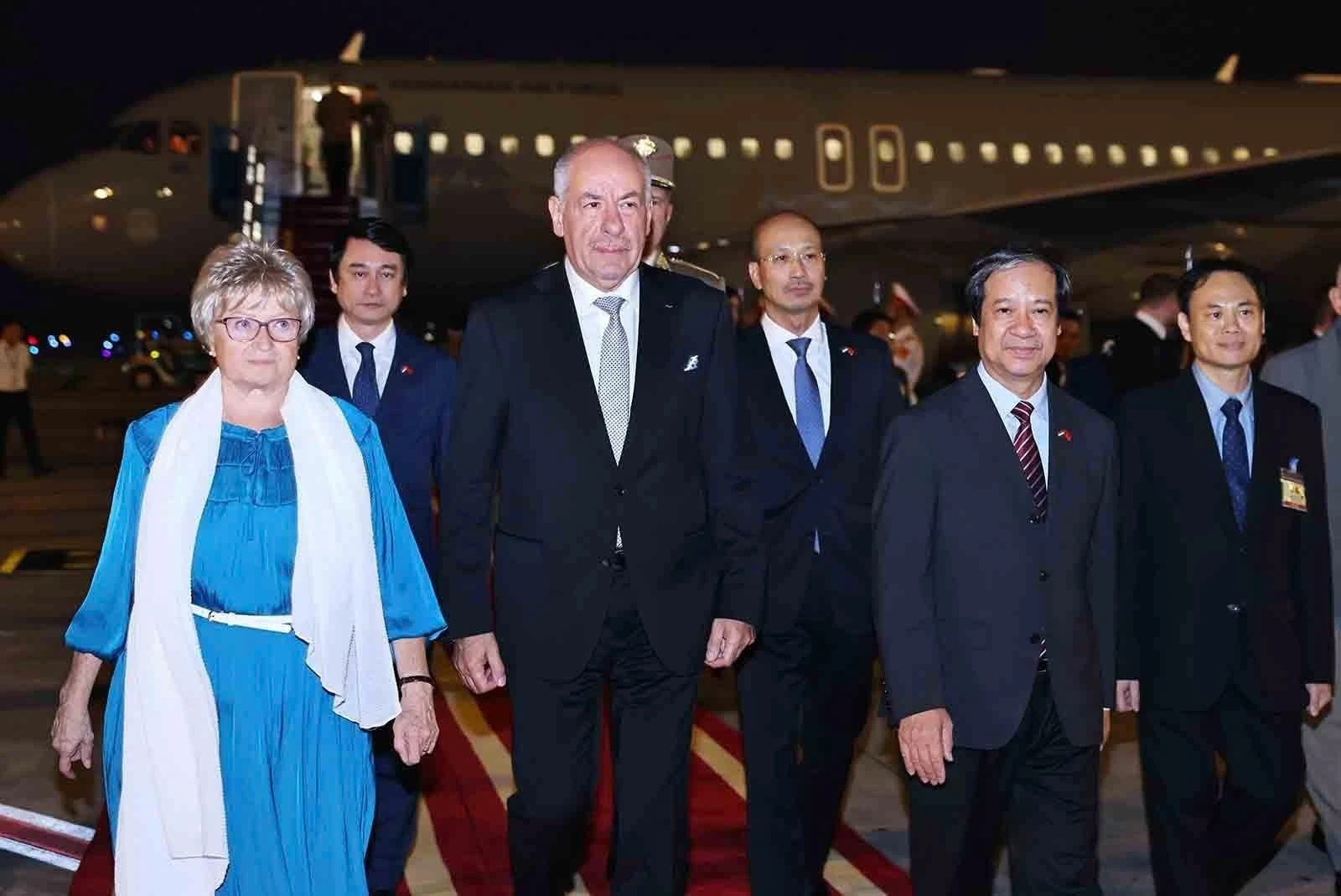 [Photo] Hungarian President begins official visit to Vietnam photo 3