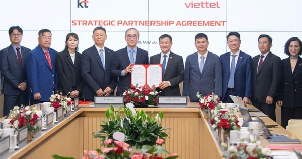ក្រុមហ៊ុន Viettel Group និង KT Group សហការលើកកម្ពស់បញ្ញាសិប្បនិមិត្ត និងការផ្លាស់ប្តូរឌីជីថលនៅប្រទេសវៀតណាម