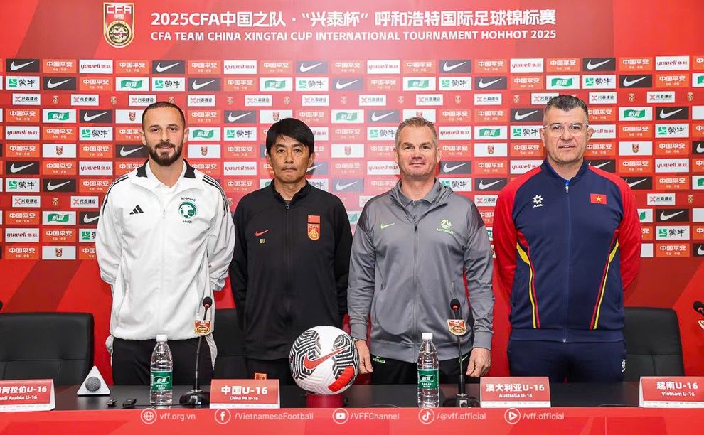 HLV Cristiano Roland tự tin khi U16 Việt Nam đối đầu Australia, Trung Quốc - 1
