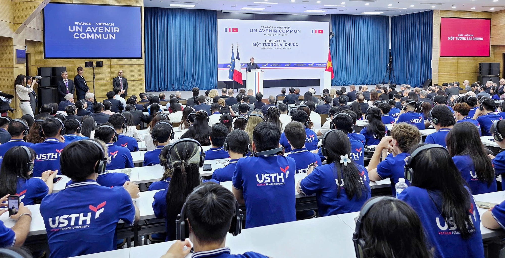 Tổng thống Pháp Emmanuel Macron thúc đẩy hợp tác giáo dục và công nghệ với Việt Nam - Ảnh 2.