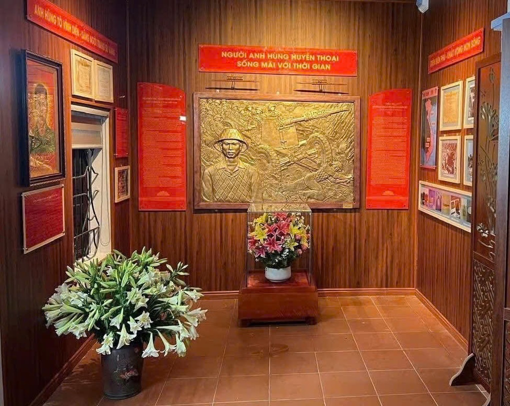 Khánh thành công trình lưu niệm tại nhà anh hùng liệt sĩ Tô Vĩnh Diện - 2