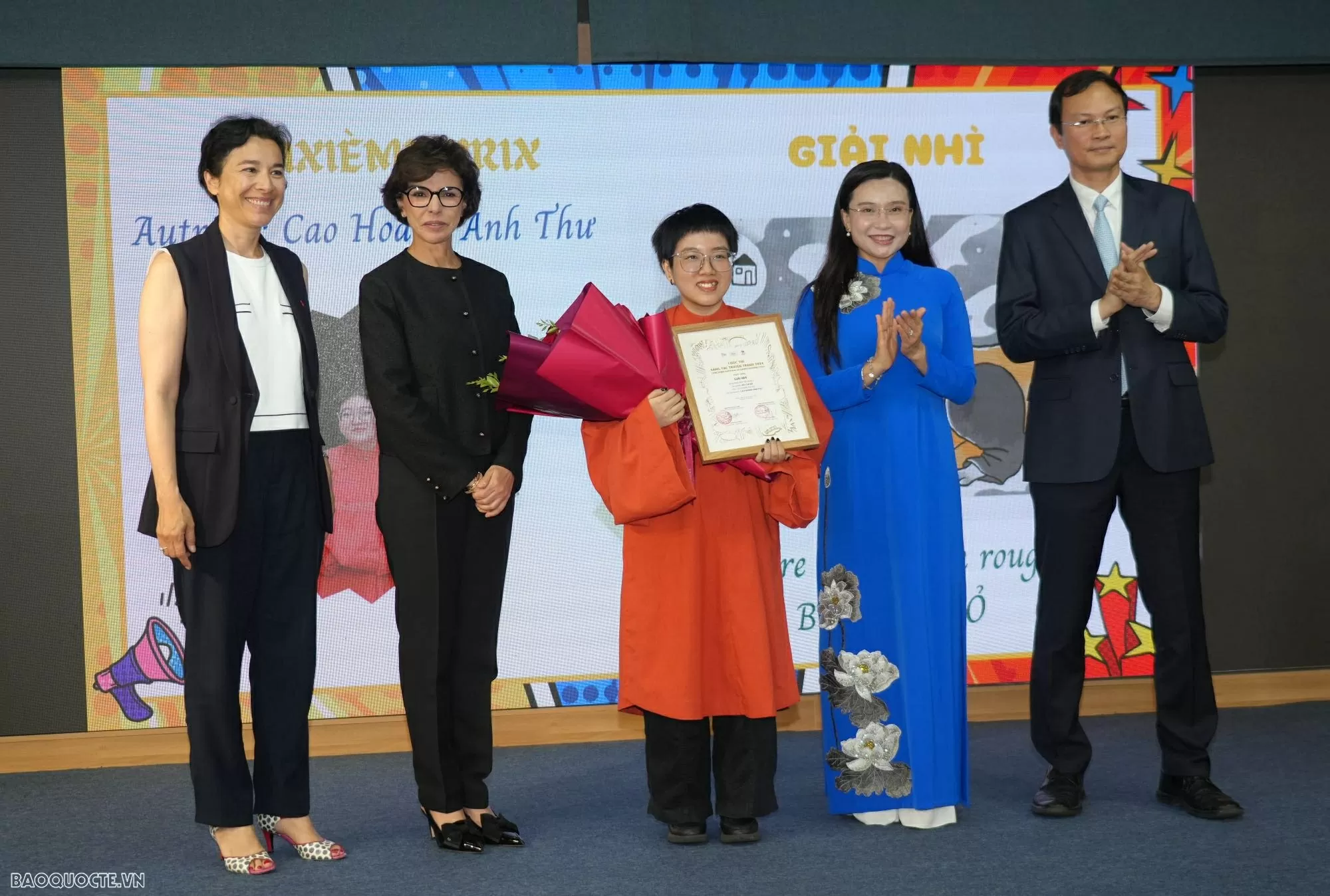 Trao giải truyện tranh Việt Pháp