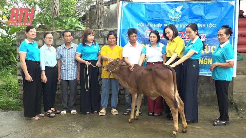La Unión de Mujeres del distrito de Vinh Loc apoya a sus miembros para superar las dificultades