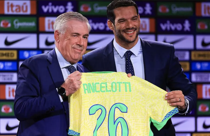 Loại Neymar, Ancelotti công bố đội hình Brazil "mạnh nhất thế giới" - Ảnh 1.