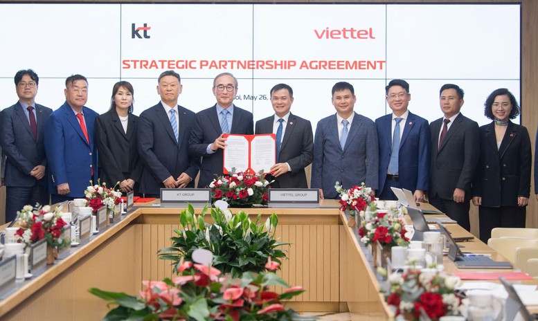 Tập đoàn Viettel và Tập đoàn KT hợp tác thúc đẩy trí tuệ nhân tạo và chuyển đổi số tại Việt Nam- Ảnh 1.