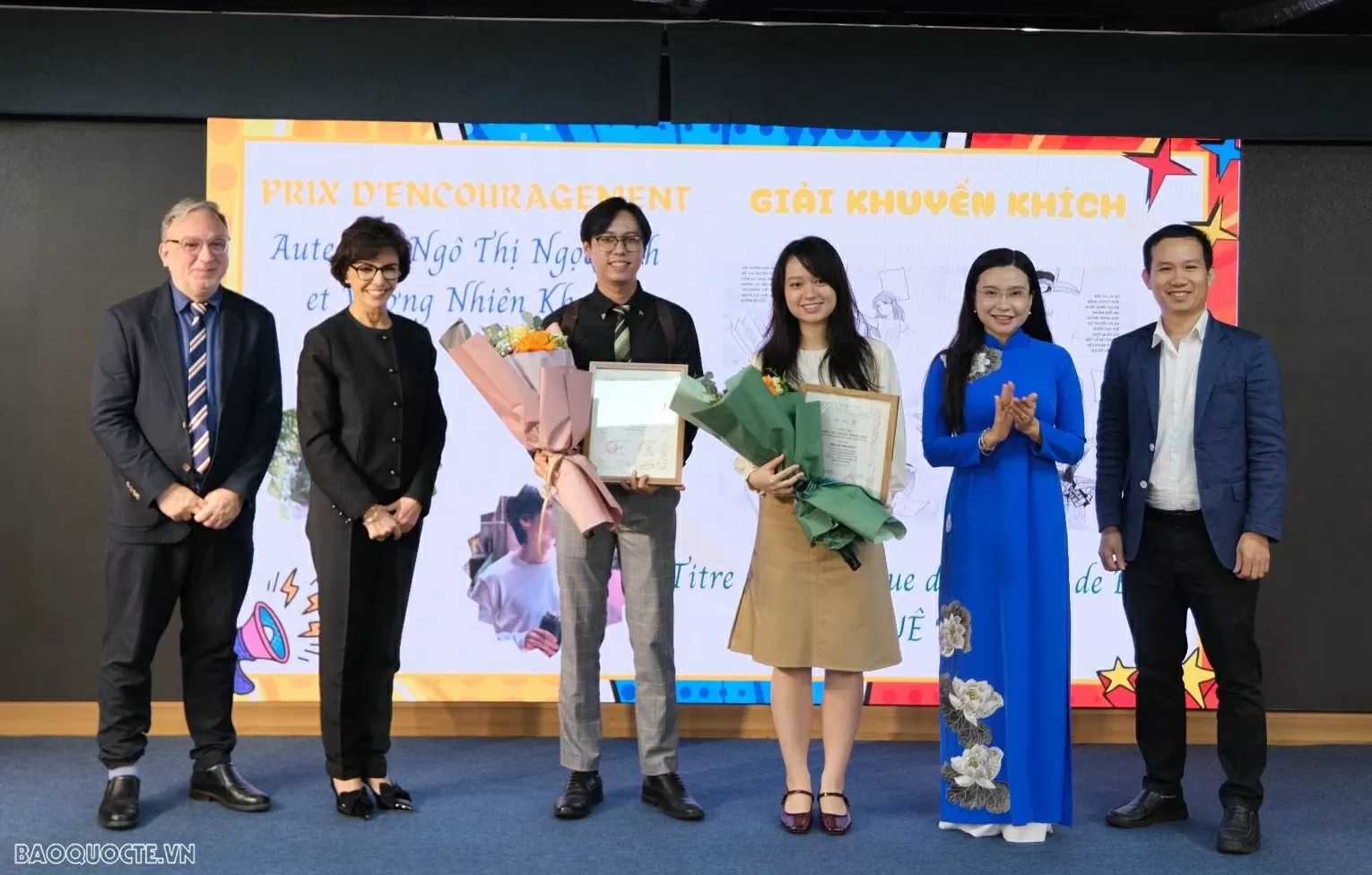 Trao giải truyện tranh Việt Pháp