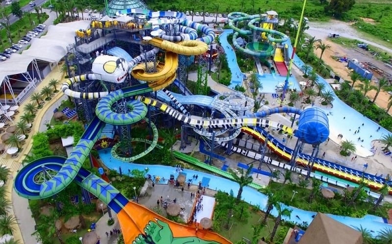 สวนน้ำเวสต์เลคมอบประสบการณ์ที่น่าสนใจมากมายในช่วงฤดูร้อน (ภาพ: Tourpro)