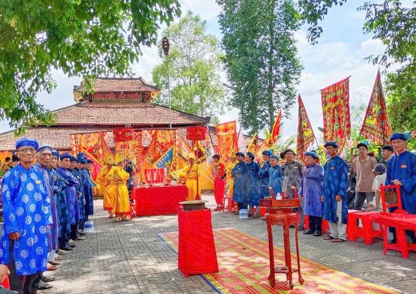 Lễ cúng đình tại Đình Tân Phước