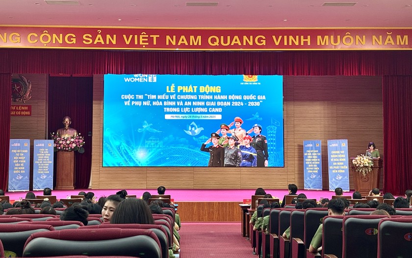 Quang cảnh buổi lễ.