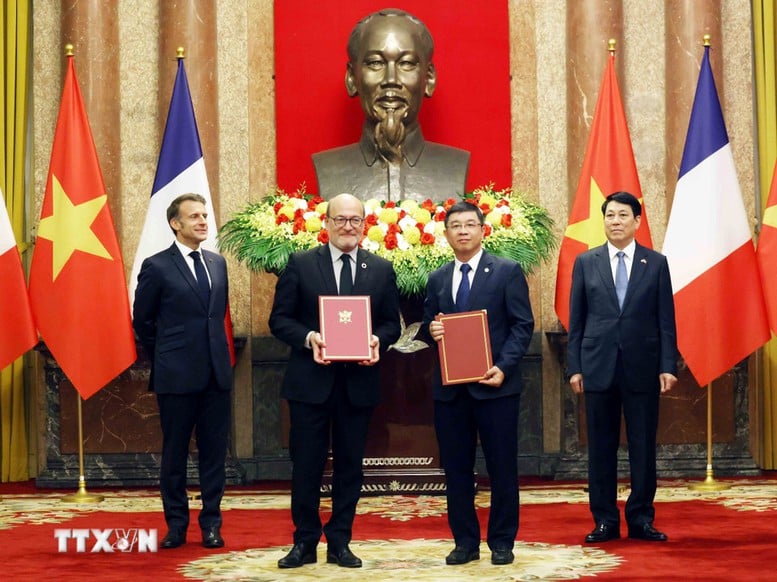 EVNNPT và AFD ký thỏa thuận mở rộng,hiện đại hóa lưới truyền tải điện- Ảnh 1.