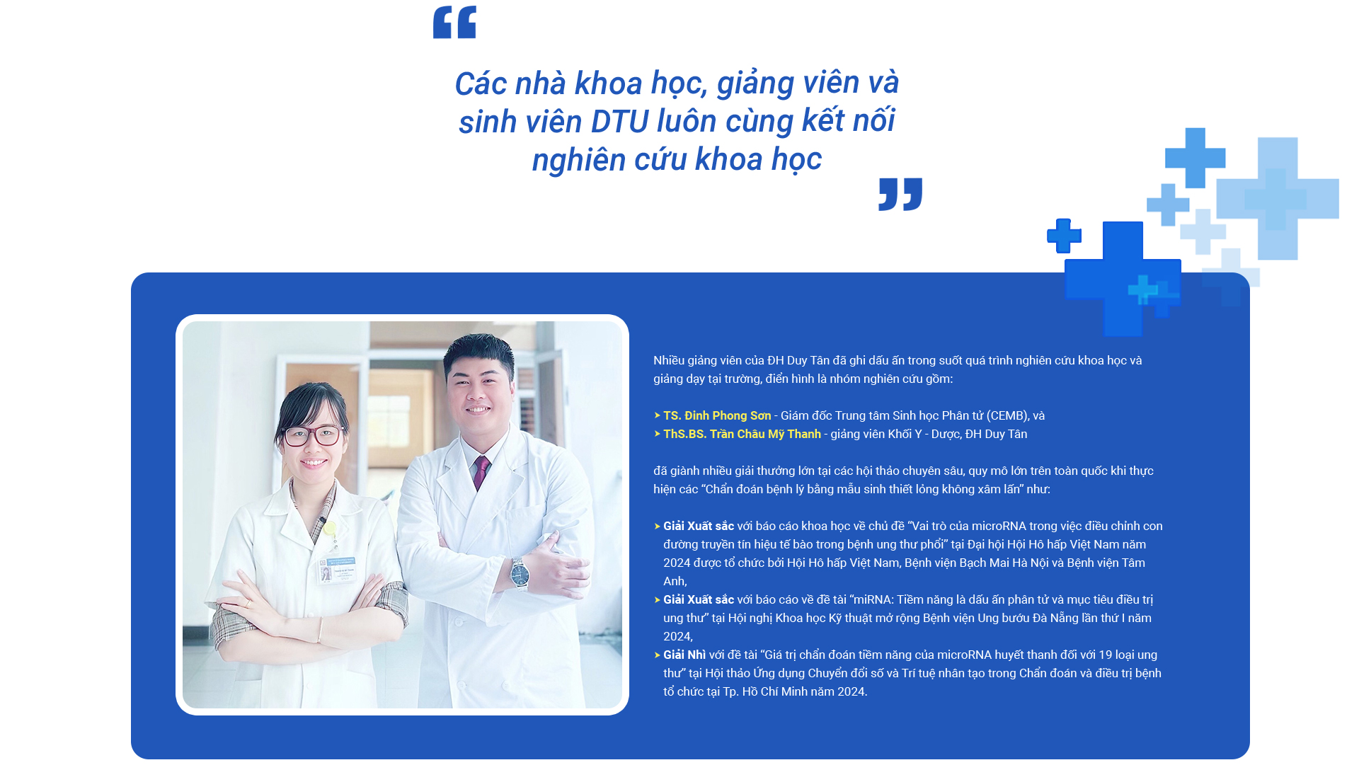 ĐH Duy Tân đào tạo Điều dưỡng với cơ hội việc làm hấp dẫn trong và ngòai nước - Ảnh 5.