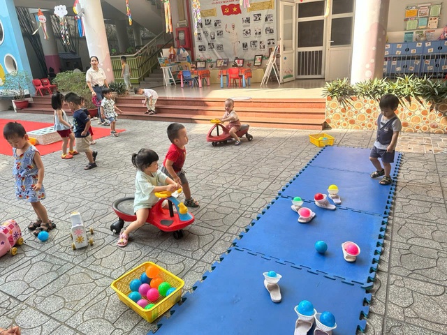 Trường mầm non TP.HCM khuyến khích giáo viên làm hè - Ảnh 2.