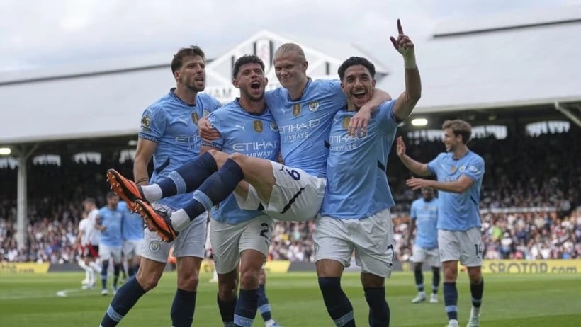 Man City a remporté la 3ème place de la Premier League. Source : AP