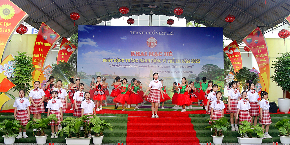 Khai mạc hè và phát động Tháng hành động vì trẻ em