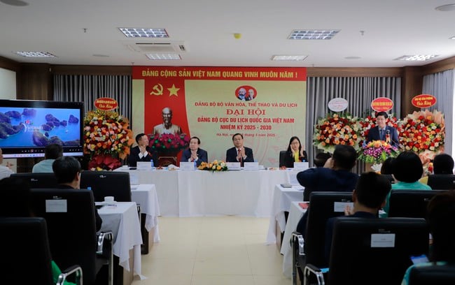 Đại hội Đảng bộ Cục Du lịch Quốc gia Việt Nam nhiệm kỳ 2025-2030 - Ảnh 1.