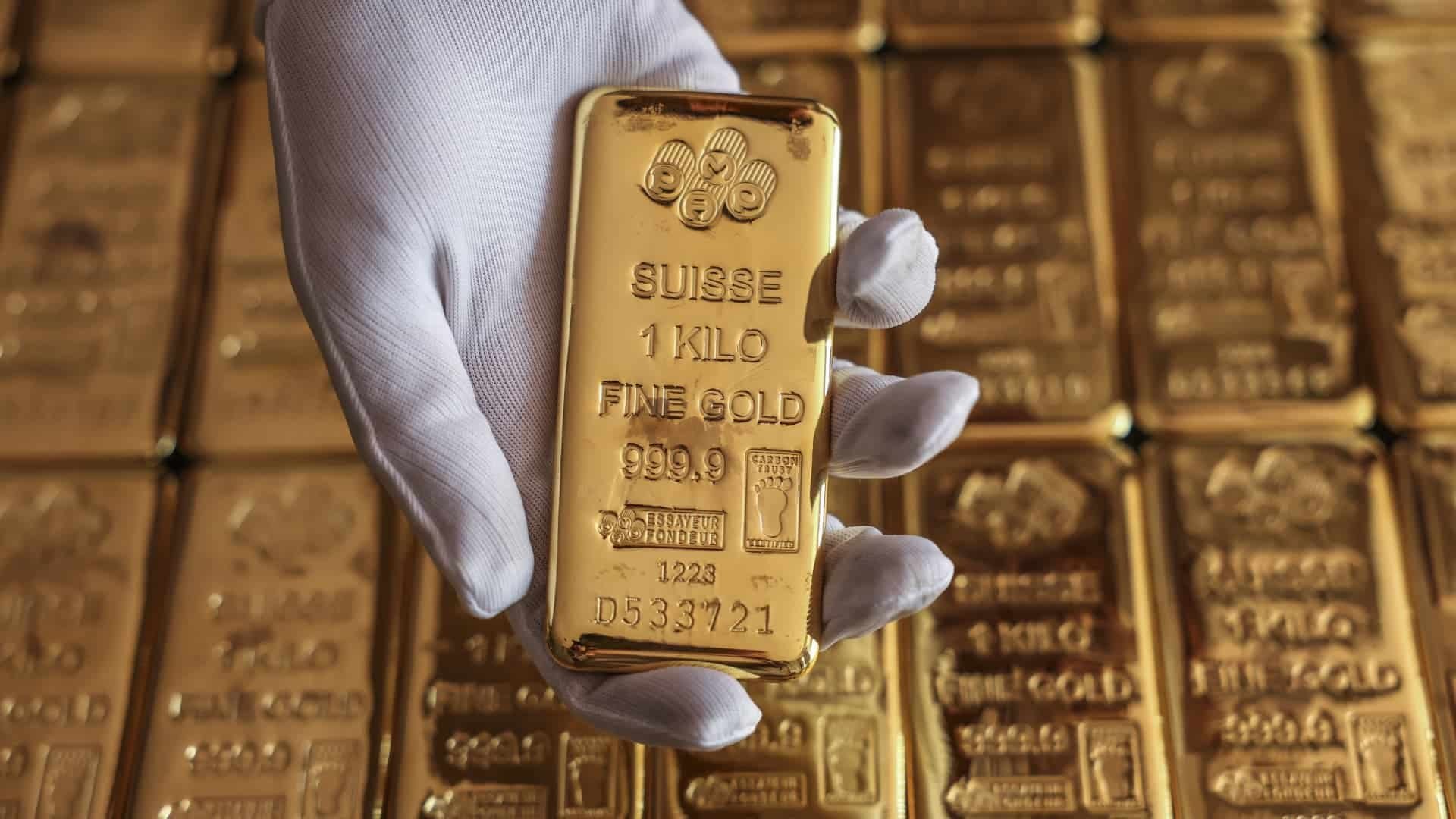 Goldpreise fallen weiter, da die US-Wirtschaft positive Anzeichen zeigt