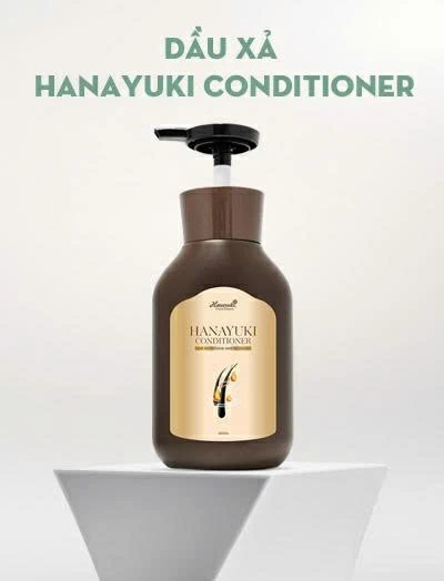 Sản phẩm dầu xả Hanayuki Conditioner - chai 300g. Ảnh: Hanayukigiatot