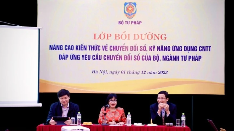 Chuyển đổi số – Động lực đổi mới, phát triển ngành tư pháp ảnh 6