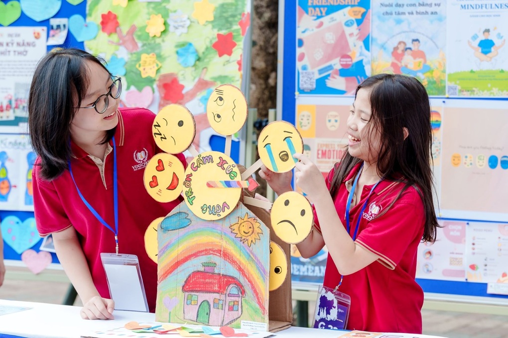 Học sinh Vinschool đưa sáng kiến, nâng cao sức khỏe tâm lý học đường - 2