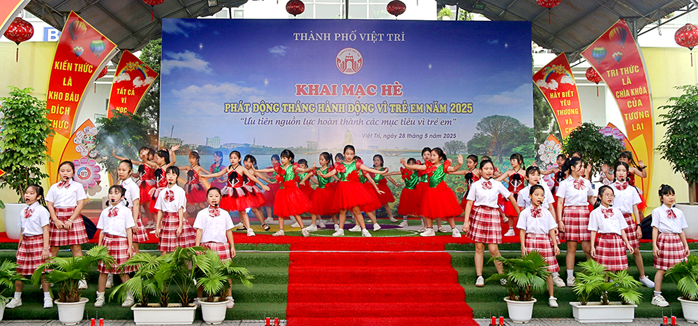 Khai mạc hè và phát động Tháng hành động vì trẻ em