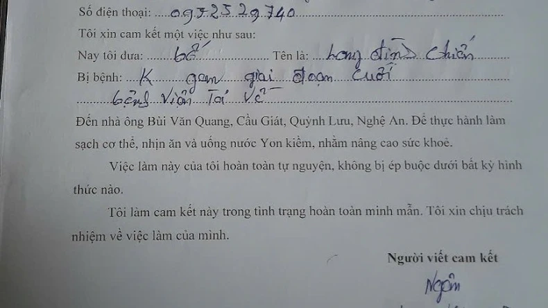 Nghệ An đình chỉ hoạt động cơ sở chữa bệnh bằng nước i-on kiềm ảnh 3